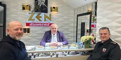 Zonguldak İl Jandarma Komutanı Jandarma Kıdemli Albay Barış Cücen yazıcıoğlunu ziyaret etti