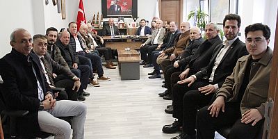 Zonguldak İli Dernekleri Federasyonu’ndan, Necdet Karaveli’ye ziyaret