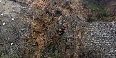 Zonguldak Ilıksu’da heyelan ekipleri harekete geçirdi